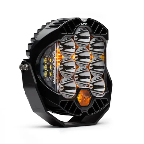 330001 – BAJA DESIGN Driving/ Fog Light, LED Bulb 9 Clear XP-L Hi-Intensity LED Bulbs/ Amber Running Light LED 8 Inch...